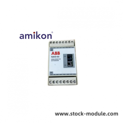 ABB NAIO-03 Analog I/O Expansion Board, High Performance for Industrial Automation