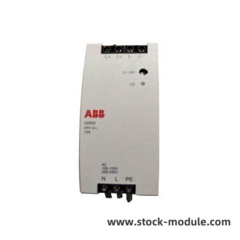 ABB SD833 Sequential Control Logic Module, A High-Performance Automation Solution