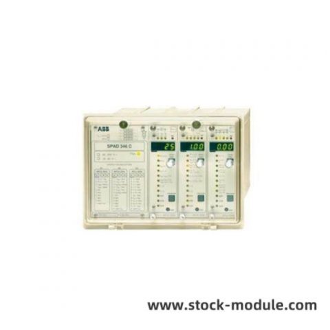 ABB SPAD346C3 Differential Relay, Precision Protection for Industrial Applications