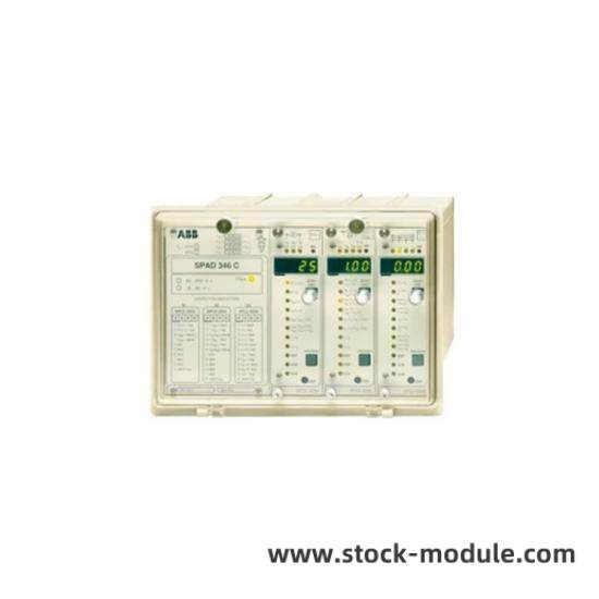 abb_spad346c3.jpg ABB SPAD346C3 Differential Relay, Precision Protection for Industrial Applications