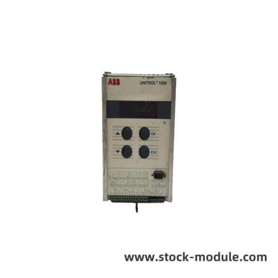 abb_unitrol1000_3bhe014557r0003_1.jpg ABB UNITROL1000 3BHE014557R0003 - Industrial Control Module