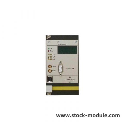 EMERSON A6370D Custom Processing Module for Industrial Control Systems