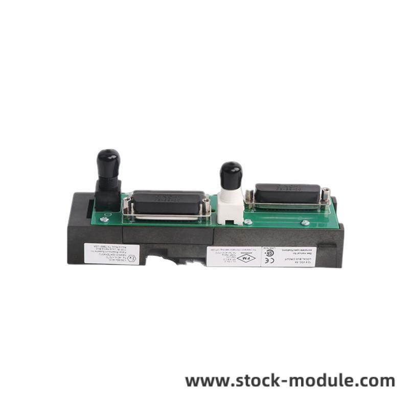 emerson_kj4001x1-na1_rev_c.jpg Emerson KJ4001X1-NA1 REV:C - Dual Right Cable Extender for DeltaV Systems