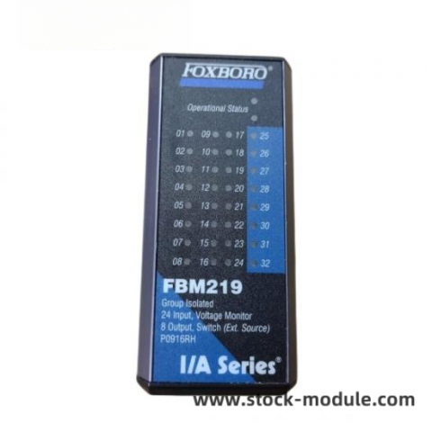 FOXBORO FBM219 RH916RH - High-Performance I/O Module for Industrial Automation