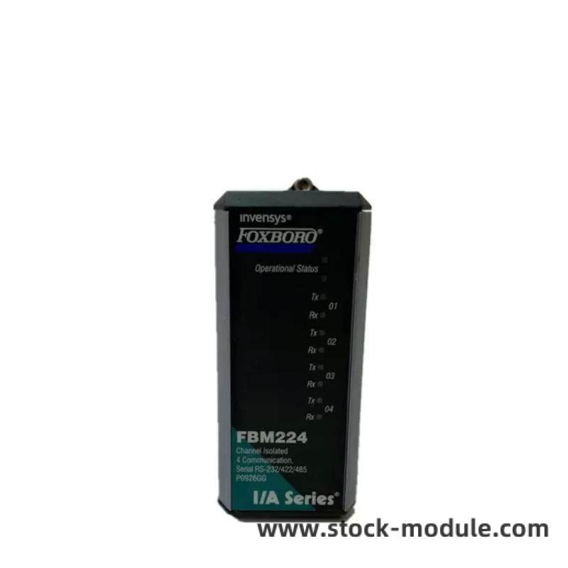 foxboro_fbm224_p0926gg_1.jpg FOXBORO FBM224 P0926GG Module for Industrial Automation Control