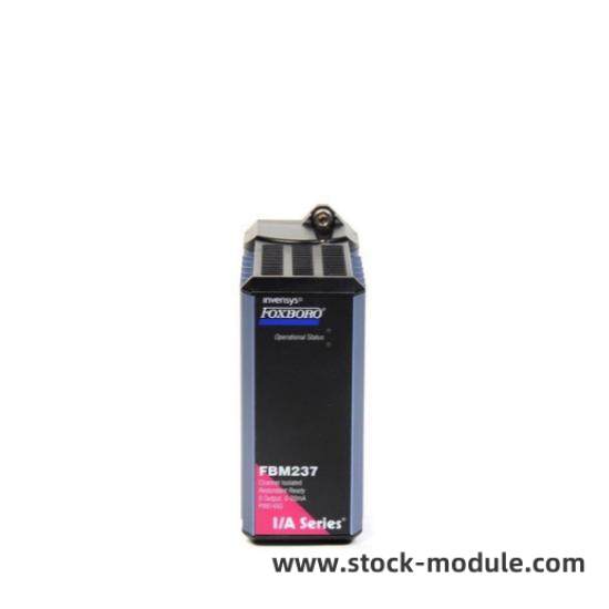 foxboro_fbm237_rh914xs_1.jpg FOXBORO FBM237 RH914XS Module for Industrial Control Systems
