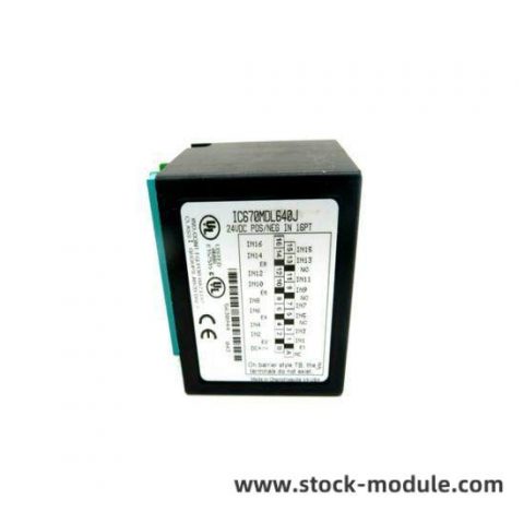 GE IC670MDL640 PLC Discrete Output Module, Reliable Industrial Automation Support