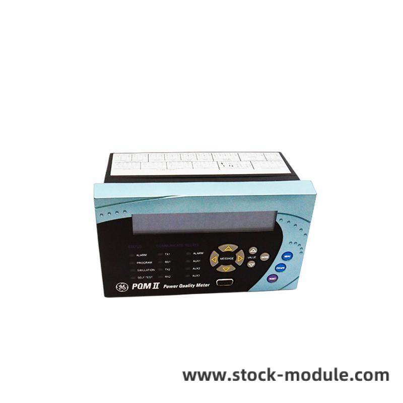 ge_pqmii-t20.jpg GE PQMII-T20 Industrial Control Module, High Precision Measurement and Monitoring