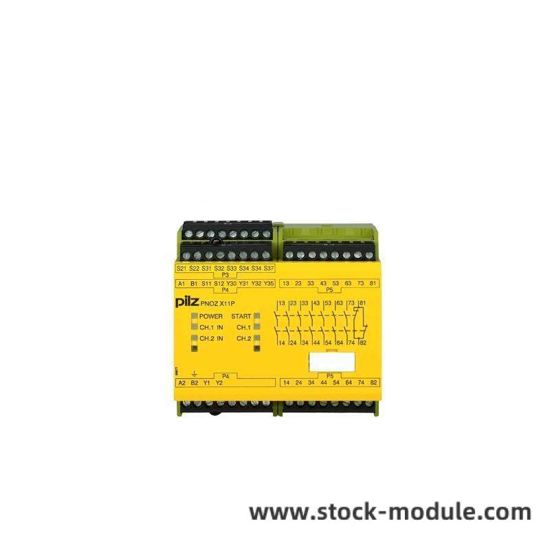 pilz_680003_4753l4_2.jpg PILZ 680003 4753L4 Safety Relay Module