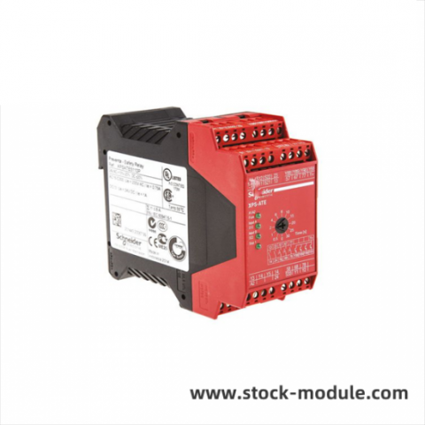 SCHNEIDER XPS-AV11113 Safety Relay Module for Industrial Control Systems