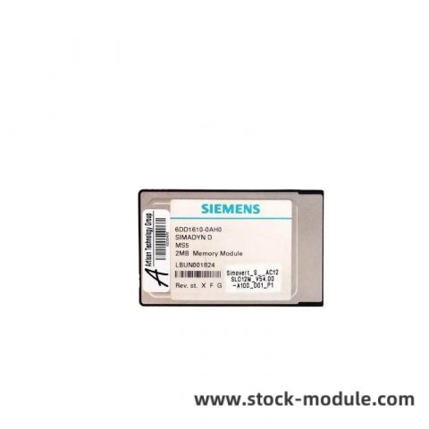 Siemens 6DD1610-0AH0 SIMADYN D Memory Submodule MS41