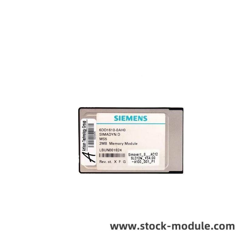 siemens_6dd1610-0ah0.jpg Siemens 6DD1610-0AH0 SIMADYN D Memory Submodule MS41