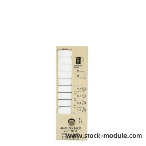 Siemens 6ES5464-8ME11 Analog Input Module for S5-90U/-95U/-100U PLC