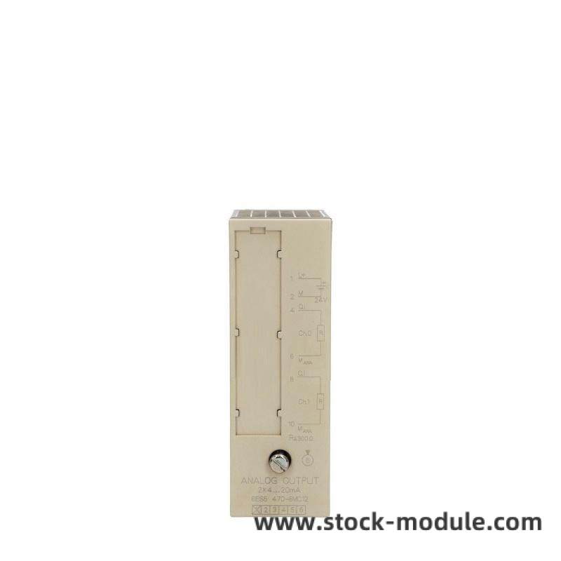 siemens_6es5470-8mc12.jpg Siemens 6ES5470-8MC12 Analog Current Output Module, 4-20mA, 2 Channels