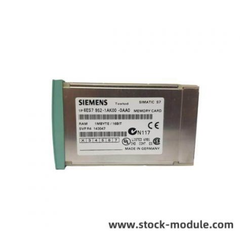 Siemens 6ES7952-1AK00-0AA0 RAM Memory Card for S7-400