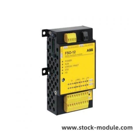 ABB FSO-12 Safety Function Module - Advanced Protection for Industrial Automation