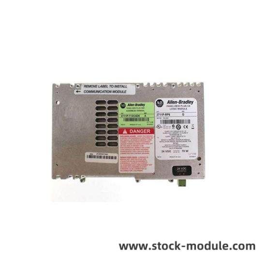 2711p-rp6_panelview_plus_ce_logic_module.jpg Allen-Bradley PanelView Plus CE Logic Module 2711P-RP6, High-performance Modular Controller for Industrial Automation