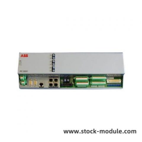 ABB 3BHE025541R0101 - PCD231B Exciter Control Module, Advanced Motor Control Solutions