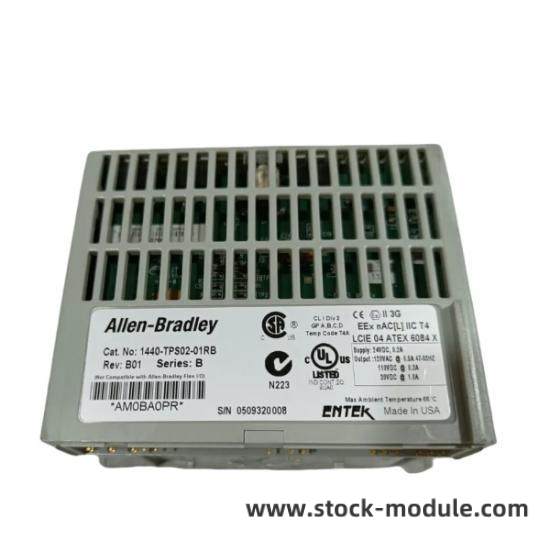 1440-tps02-01rb_xm-320_module.jpg ABB 1440-TPS02-01RB XM-320 Control Module, High-Performance Automation Core