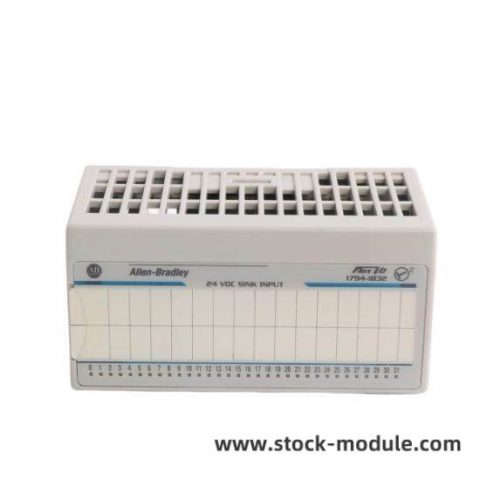 AB 1794IB32P - Industrial PLC Input Module, 32-Point Discrete, DC, 24VDC Sinking Input
