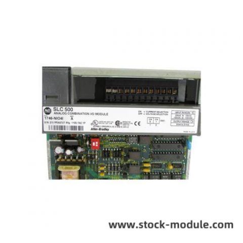 Allen-Bradley 1746-NIO4I Analog Combination Module, Industrial Control Solution