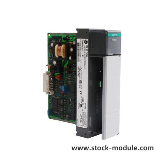 1746-no4v_output_module_slc_500.jpg Allen Bradley 1746-NO4V SLC 500 Digital DC Output Module