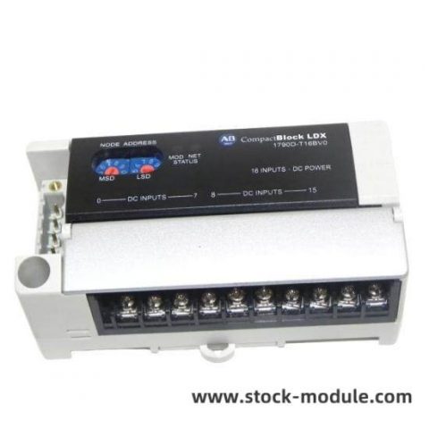 Mitsubishi Electric 1790-DT16BV0 LDX DNET 24VDC PLC Module, Industrial Automation, Control & Monitoring