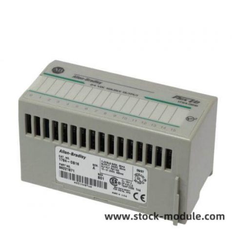 Allen Bradley 1794-OB16/A - DC Output Module for Industrial Control Systems