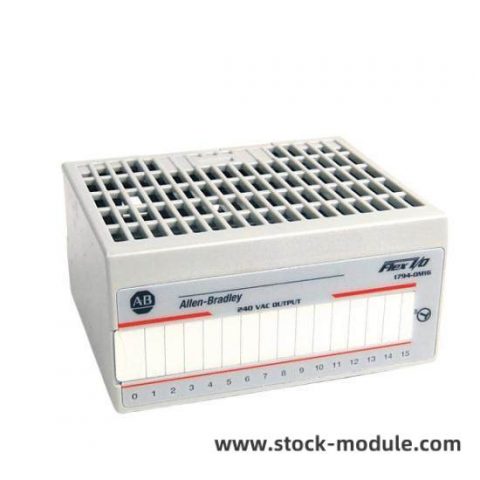 Allen Bradley 1794-OM16 Flex XT I/O Output Module, 16-Input, Industrial Automation Control