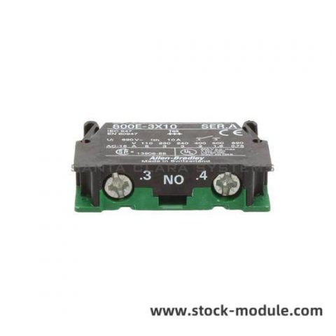 Rockwell Automation 800E-3X10 Contact Block, Industrial Control Systems, Electronics