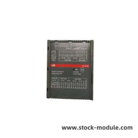 ABB 07AI91 WTAI91 GJR5251600R4202 - Analog I/O Module