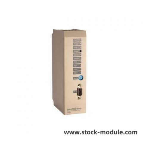ABB 200-CPU 30/40-SL SattConn Industrial Control System