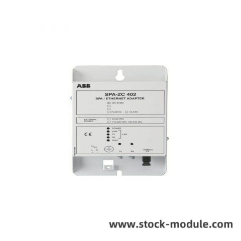ABB SPA-ZC 402 Ethernet Adapter, for Advanced Industrial Networking Solutions