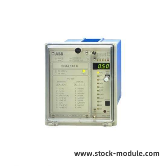 abb_spaj_142_c-aa_over-curr_relay.jpg ABB SPAJ 142 C-AA Current Overload Relay, Precise Protection for Industrial Systems