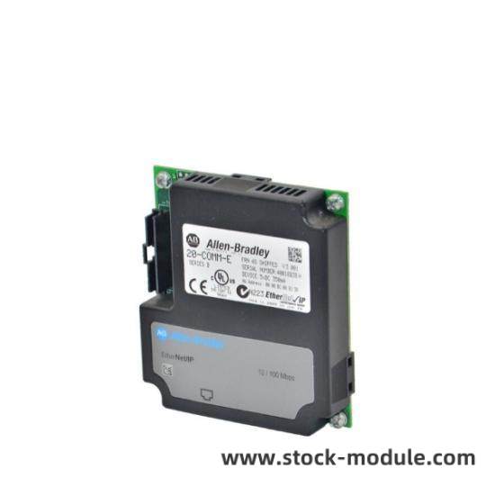 20-comm-e_powerflex_ethernet_ip.jpg Allen-Bradley 20-COMM-E PowerFlex EtherNet/IP Communication Module