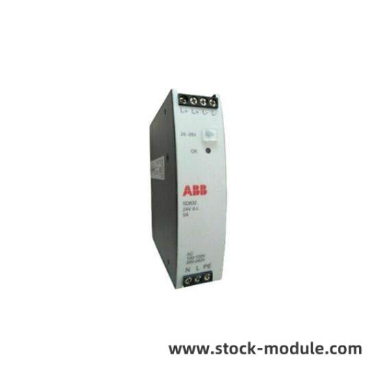 abb_3bsc610039r1_sd823_power_supply_device.jpg ABB SD823 Power Supply Device - 3BSC610039R1, for Industrial Control Solutions